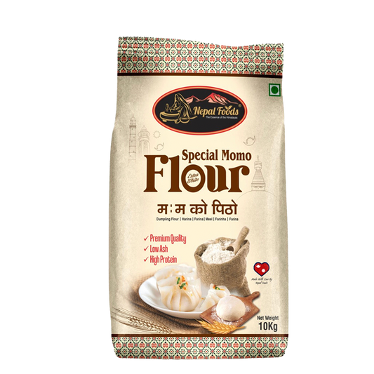 Momo Flour 10kg. Special MOMO Flour (Maida) – authentic Nepali product available in the UK