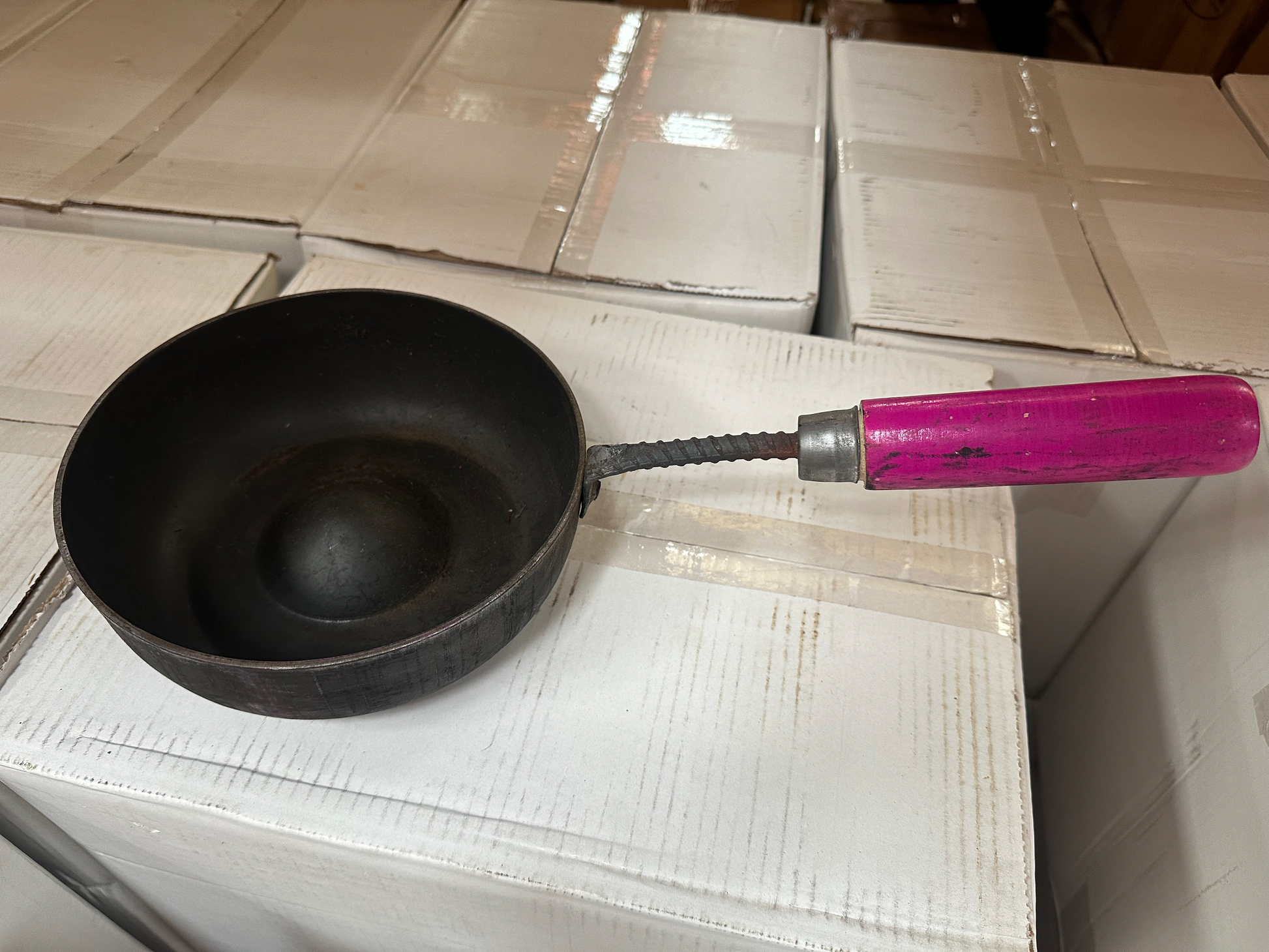 Sel Roti Karai with handle (Heavy Duty) – authentic Nepali product available in the UK