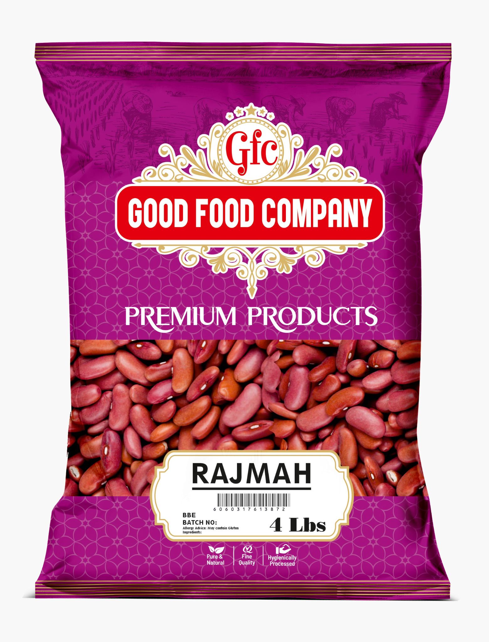 Rajma 4lbs (1.8kg) image 0
