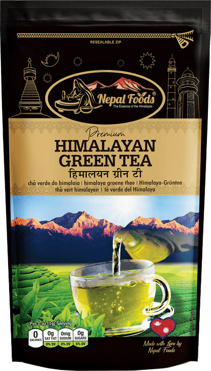 HIMALAYAN GREEN TEA 35g – authentic Nepali product available in the UK