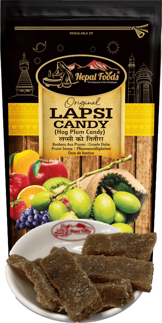 SLICED LAPSI CANDY 80g – authentic Nepali product available in the UK
