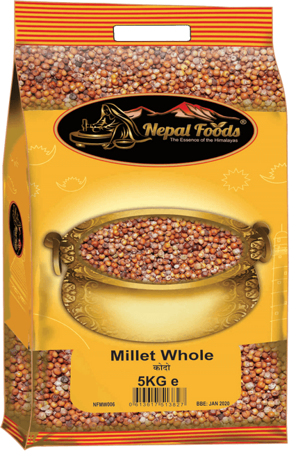 MILLET WHOLE 20kg – authentic Nepali product available in the UK