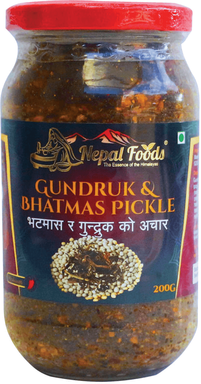 GUNDRUK Bhatmas PICKLE 200g image 0