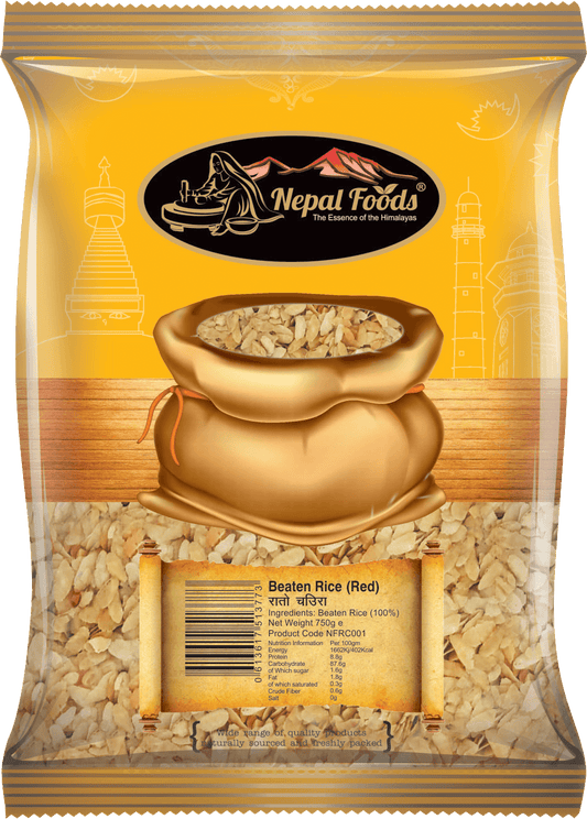 RED BEATEN RICE 700g image 1