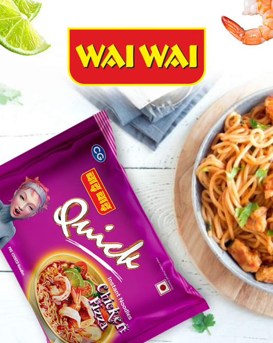 WAI WAI (QUICK) CHICKEN PIZZA 75g image 1