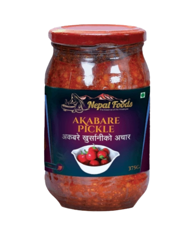 Akabare Pickle 375g – Nepali Hot Chilli Achar | Buy in UK
