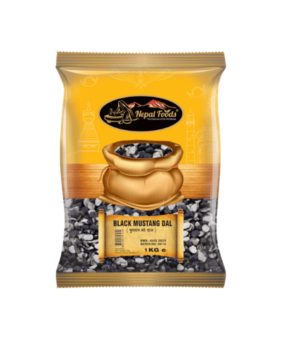 Mustang Dal Black 2 lb – Nepali Black Lentils | Buy in UK