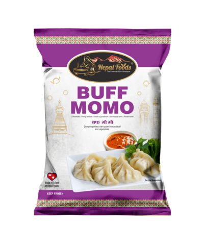 Frozen Buff Momo 475g – Nepali Buffalo Dumplings | Buy in UK