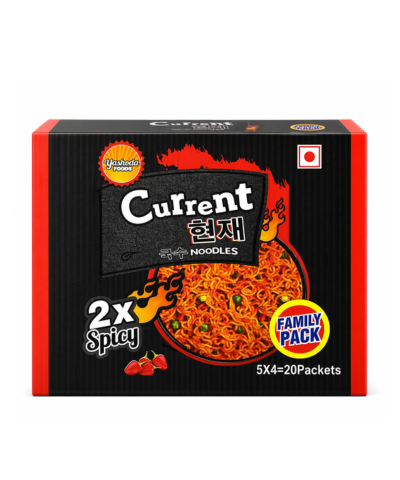 Current 2x Spicy Noodles Full Box – Buy in UK