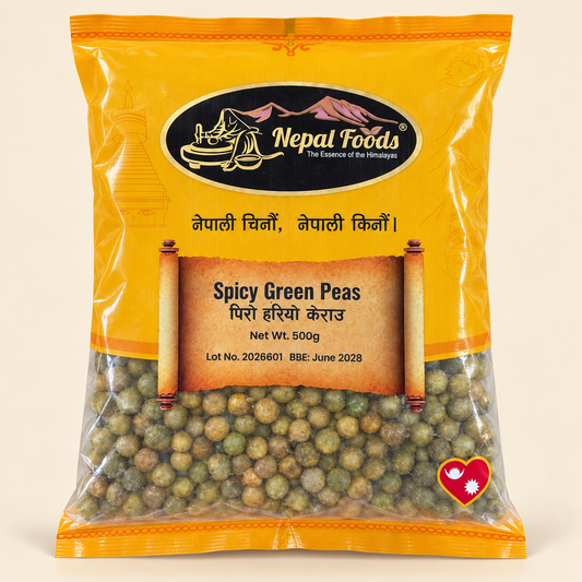 Spicy Green Peas (तिखो हरियो केराउ) 500g