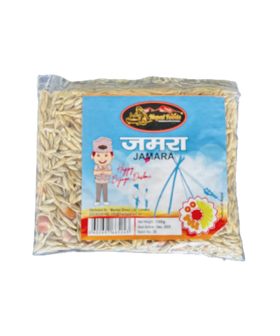Packaged Dashain_Jamara with visible branding on a white background