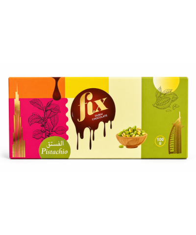 Dubai Chocolate 100g – Pistachio & Kunafa Bar | Buy in UK