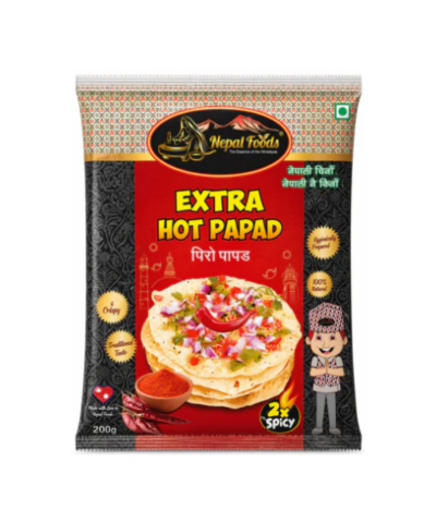Extra Hot Papad – Fiery Nepali Crispy Snack UK