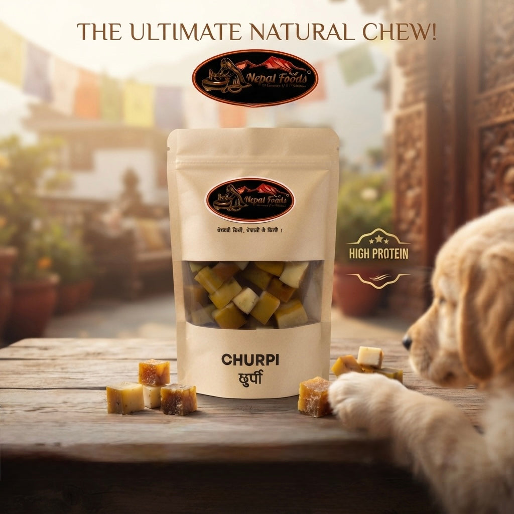 Chhurpi 100g – Traditional Nepali Hard Cheese