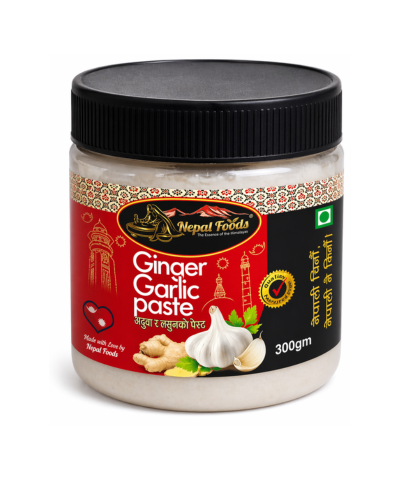 Ginger & Garlic Paste 300g – Nepali Cooking Staple | Buy in UK