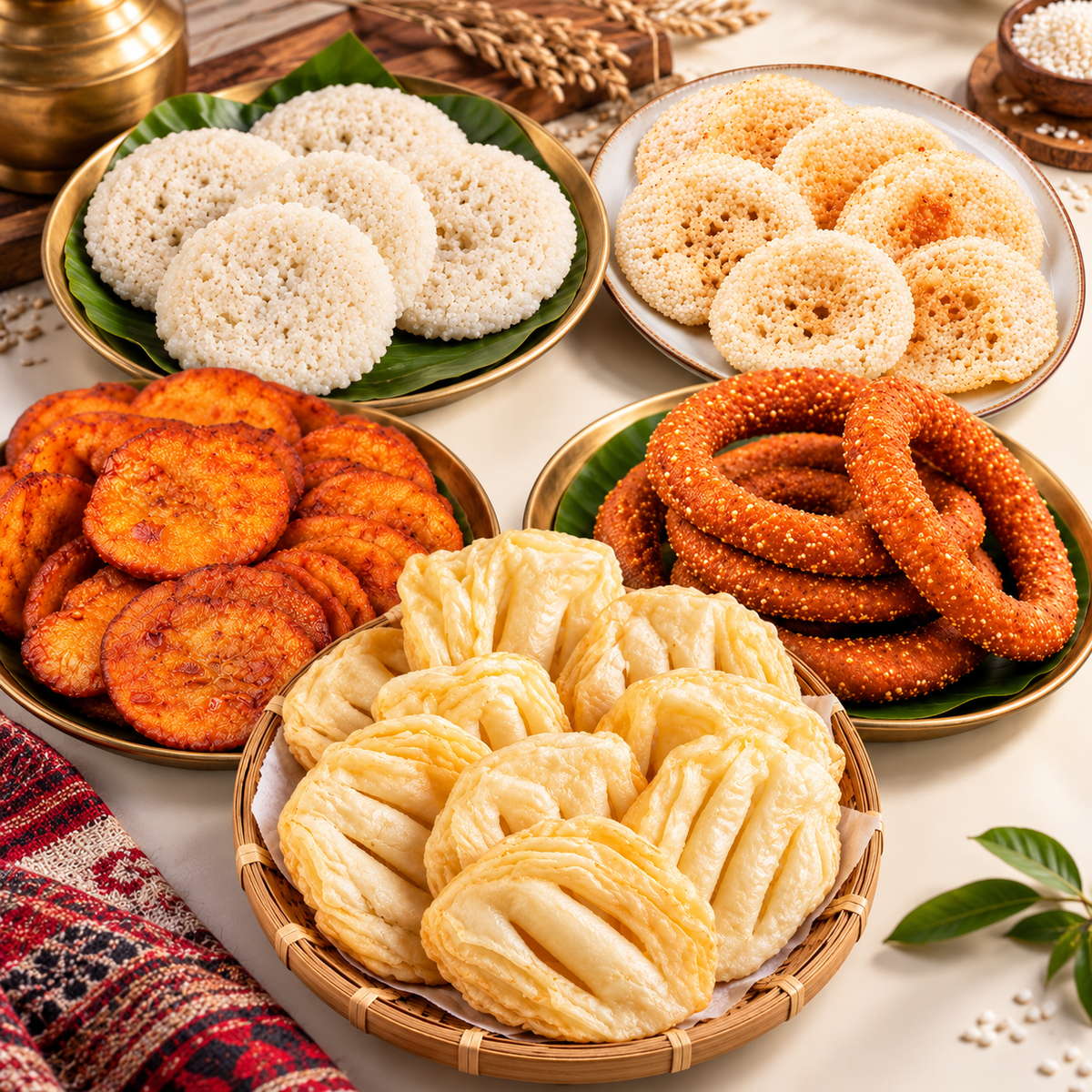 Dashain & Tihar Nepali Roti Bundle – 25 Pieces