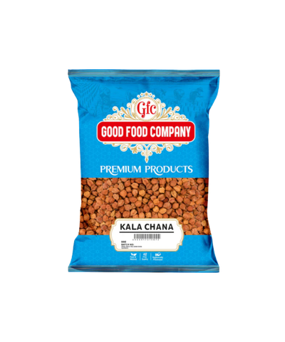 Good Food Company Kala Chana package on a white background