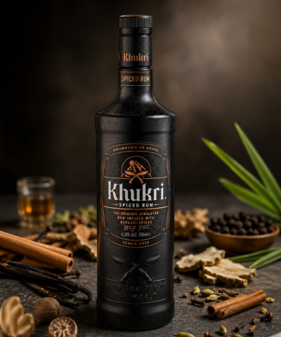 Khukri Spiced Rum 750ml – Authentic Nepali Rum | Buy in UK