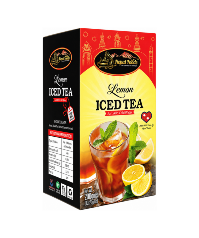 Lemon Iced Tea 200g – Nepali Refreshing Drink Mix | Buy in UK