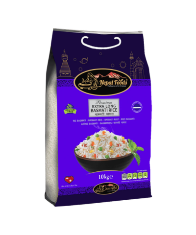Nepal Foods Extra Long Basmati Rice 10kg – Buy in UK