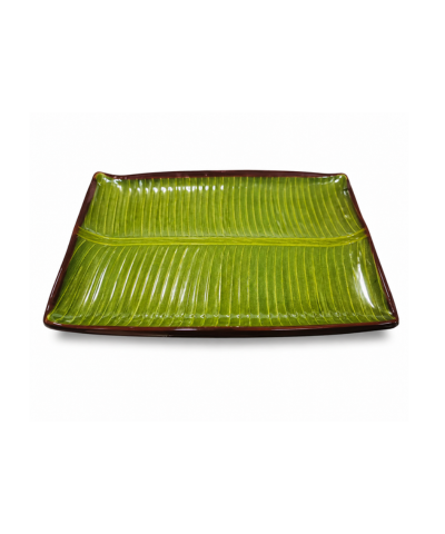 Nepali Banana Plate Large 30cm – Traditional Serving Plate | Buy in UK