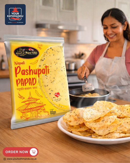 Pasupati Papad – Nepali Crispy Wafer | Buy Online in UK