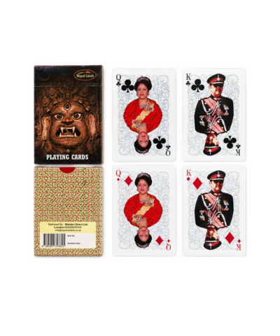 Nepali Playing Cards – Late King & Queen Edition