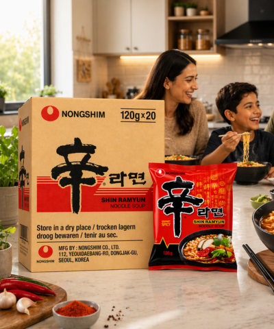 Nongshim Shin Ramyun Full Box – 40 Packs | Buy in UK