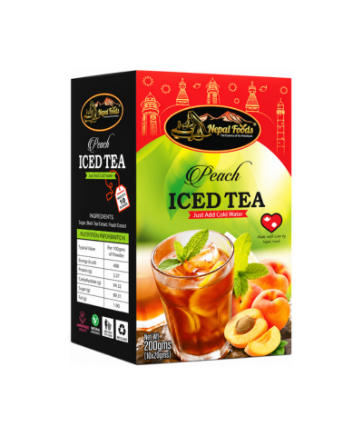 Peach Iced Tea 200g – Nepali Refreshing Drink Mix | Buy in UK