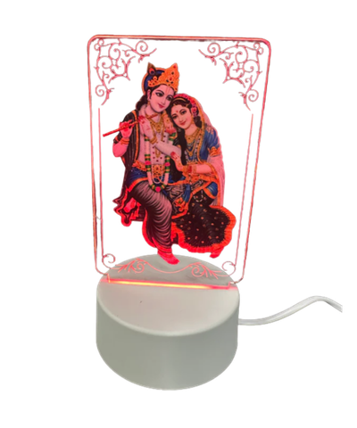 Radha Krishna ji Frame with led light – authentic Nepali product available in the UK img 2