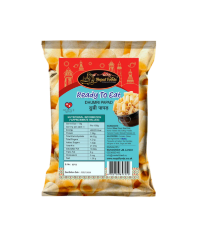 Ready to Eat Dhumri Papad – Nepali Snack UK
