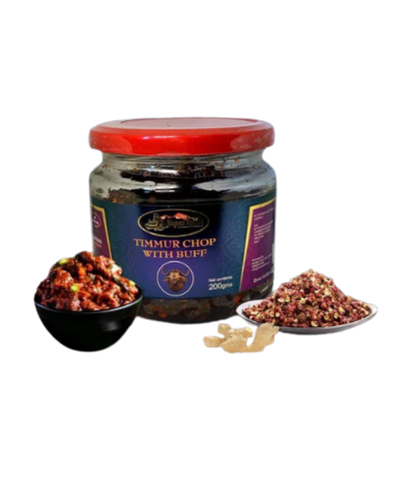 Timmur Chhop with Buff 200g – Nepali Spiced Buffalo Meat | Buy in UK