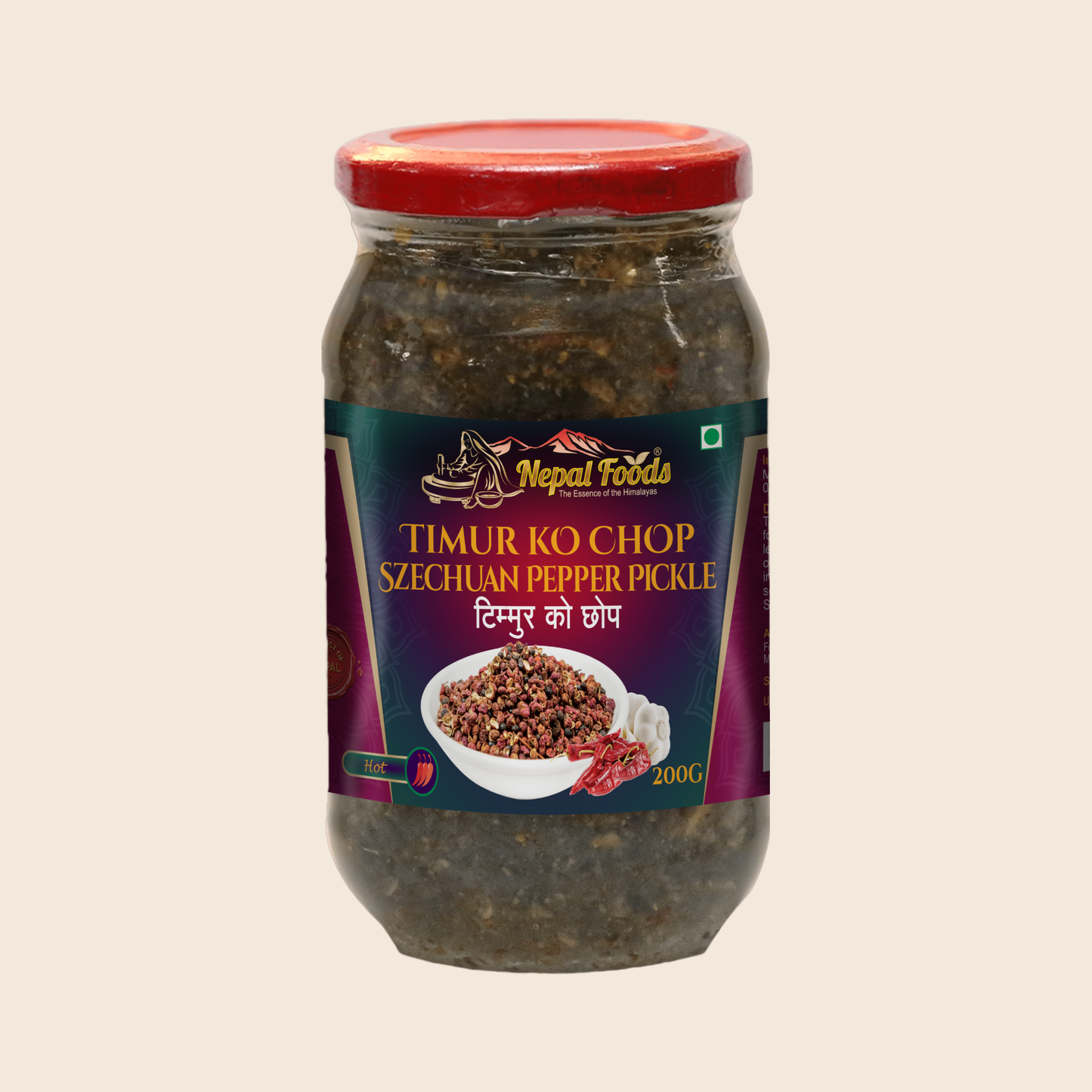 TIMMUR CHHOP (SICHUAN PEPPER) 200g