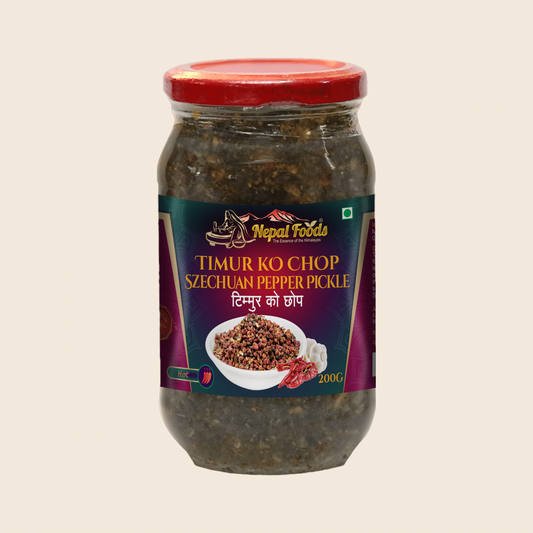TIMMUR CHHOP (SICHUAN PEPPER) 200g