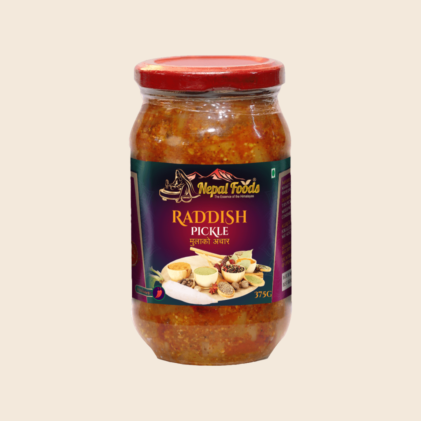 RADISH PICKLE 375g