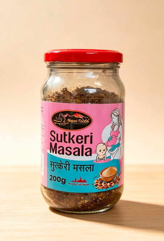 Sutkeri Masala (सुत्केरी मसला) 200g – Traditional Nepali Postnatal Spice Blend