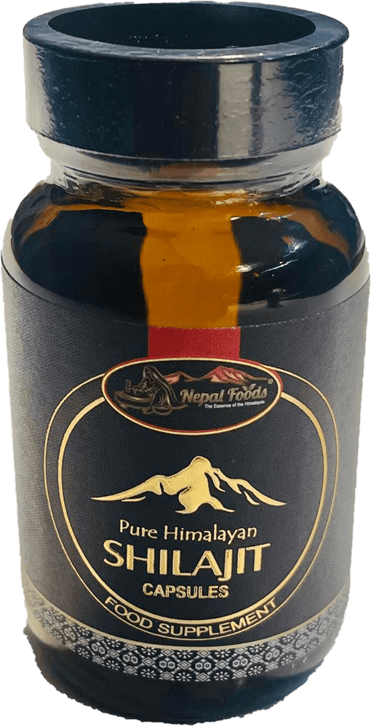 Shilajit Capsule 30's – authentic Nepali product available in the UK
