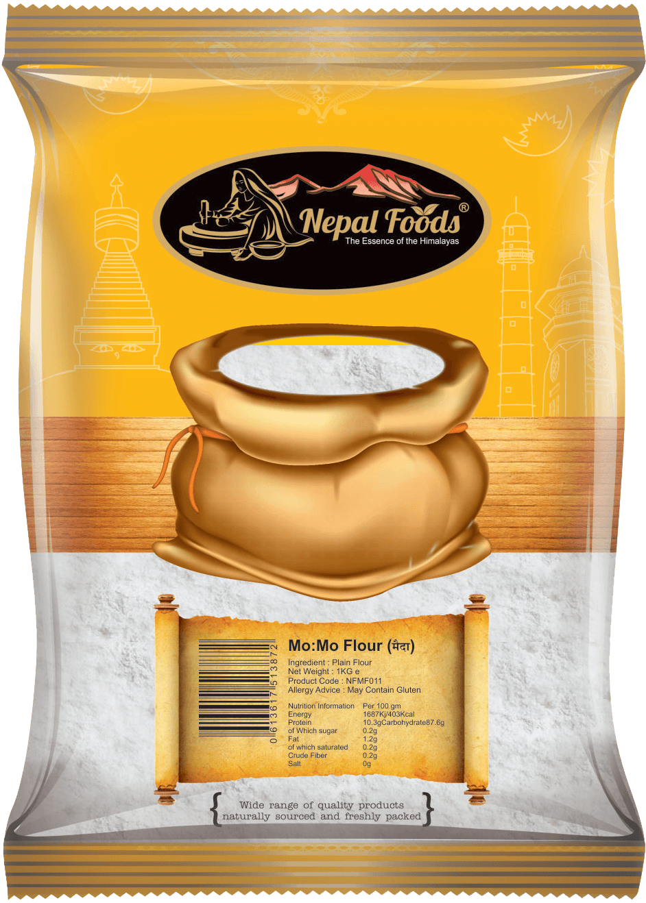 MOMO FLOUR (PLAIN FLOUR) 1kg image 0
