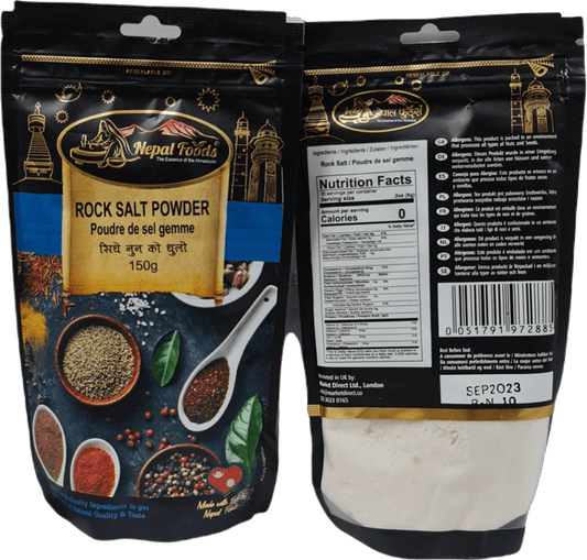 Rock Salt Powder 150g – authentic Nepali product available in the UK
