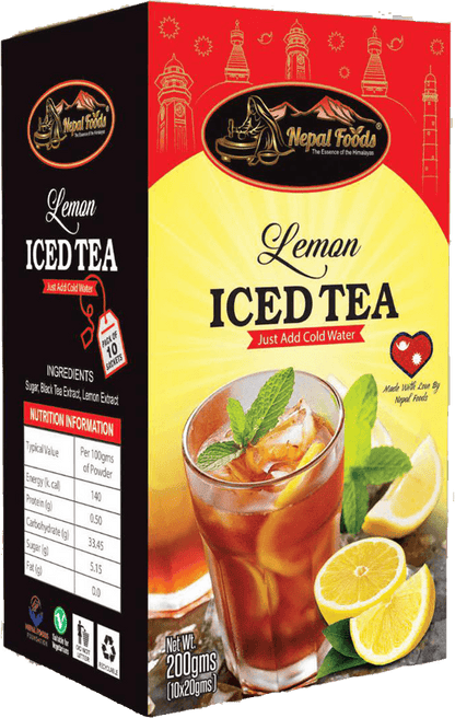 LEMON ICED TEA 200g – authentic Nepali product available in the UK