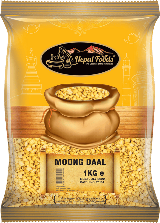 MOONG DAL 1kg – authentic Nepali product available in the UK