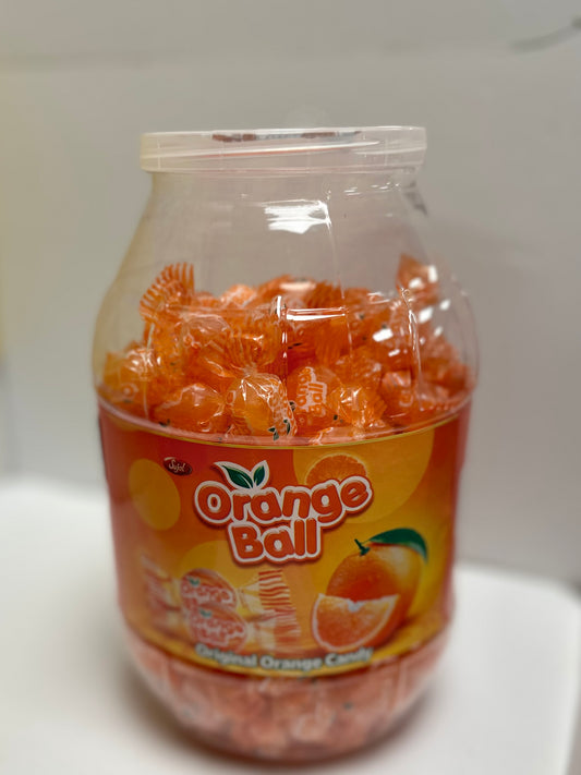 Orange Ball Jar - 150 pec – authentic Nepali product available in the UK