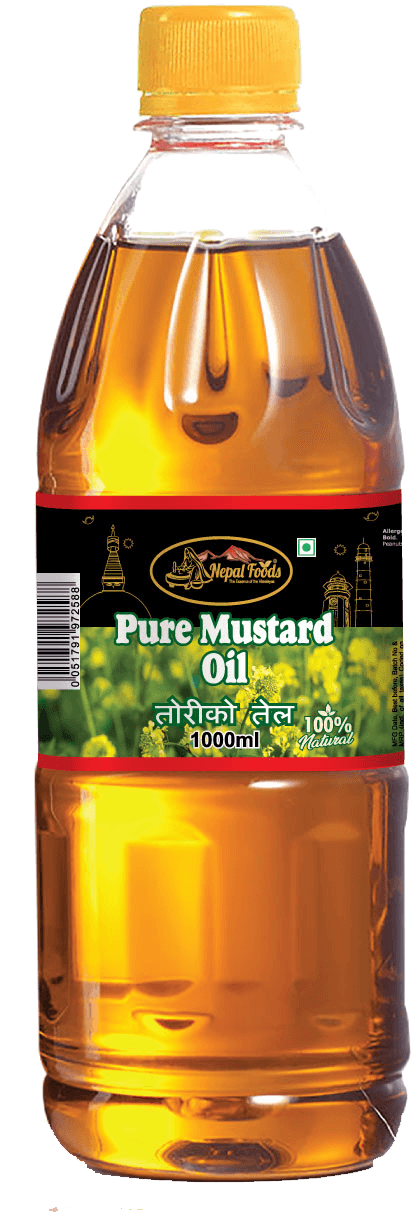 PURE MUSTARD OIL 1LTR image 0