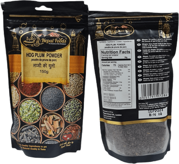 Hog Plum Powder 150g – authentic Nepali product available in the UK