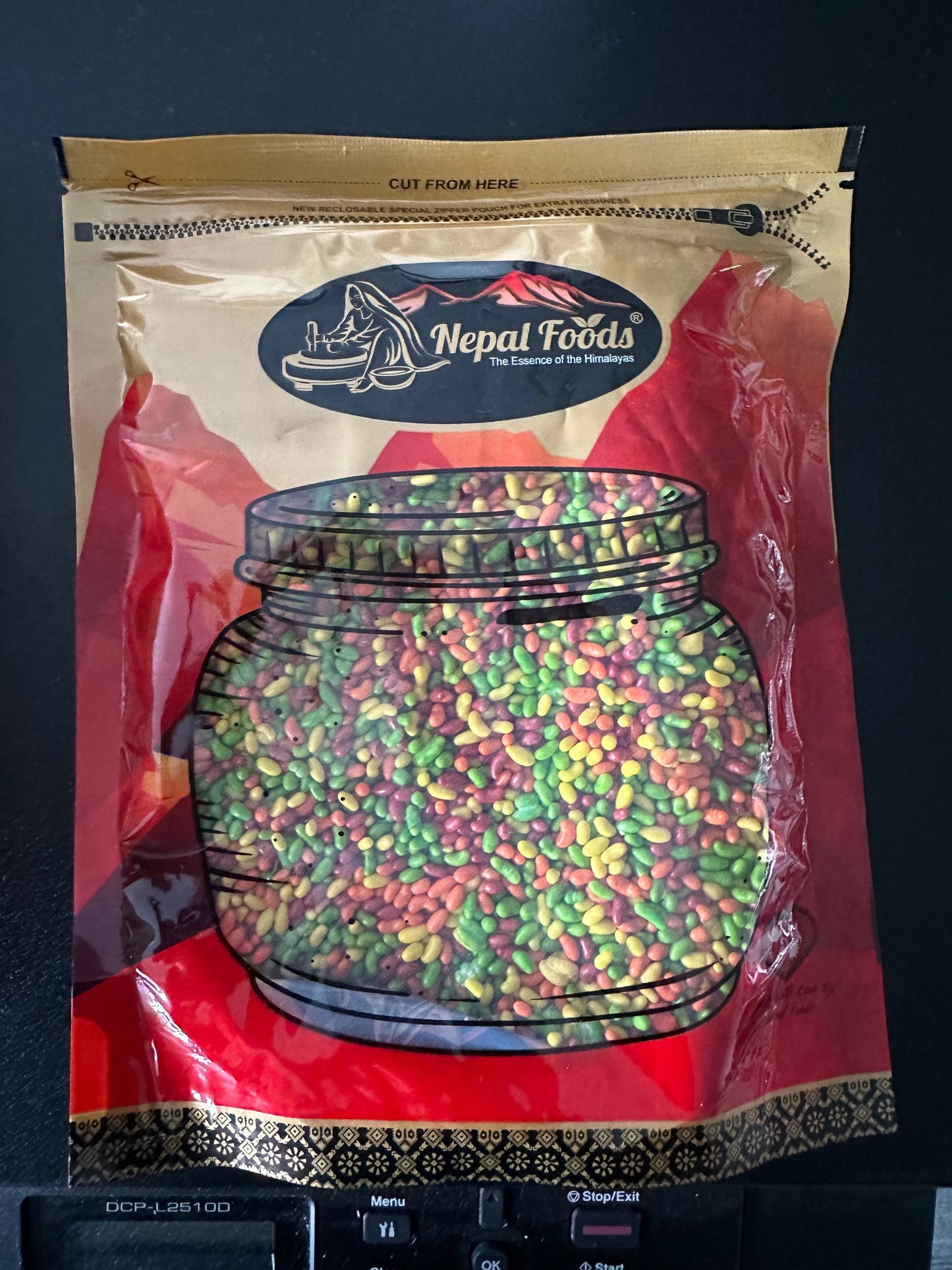 Mouth Fresher (Fennel Seed coated with Sugar) 400g   image 1