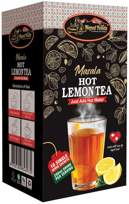 Hot lemon Tea 200g – authentic Nepali product available in the UK