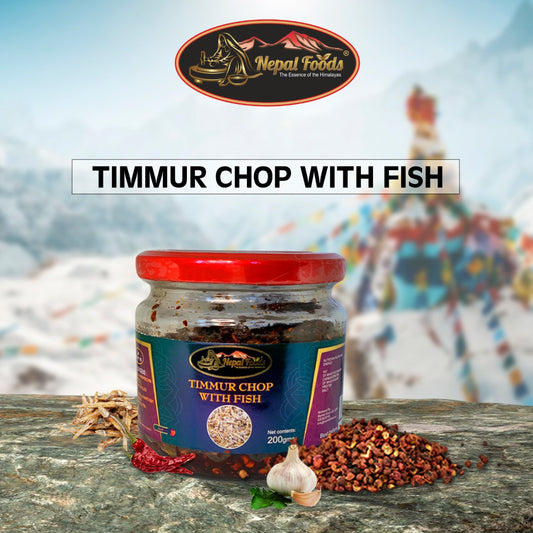 Timmur Ko Chop with FISH – authentic Nepali product available in the UK
