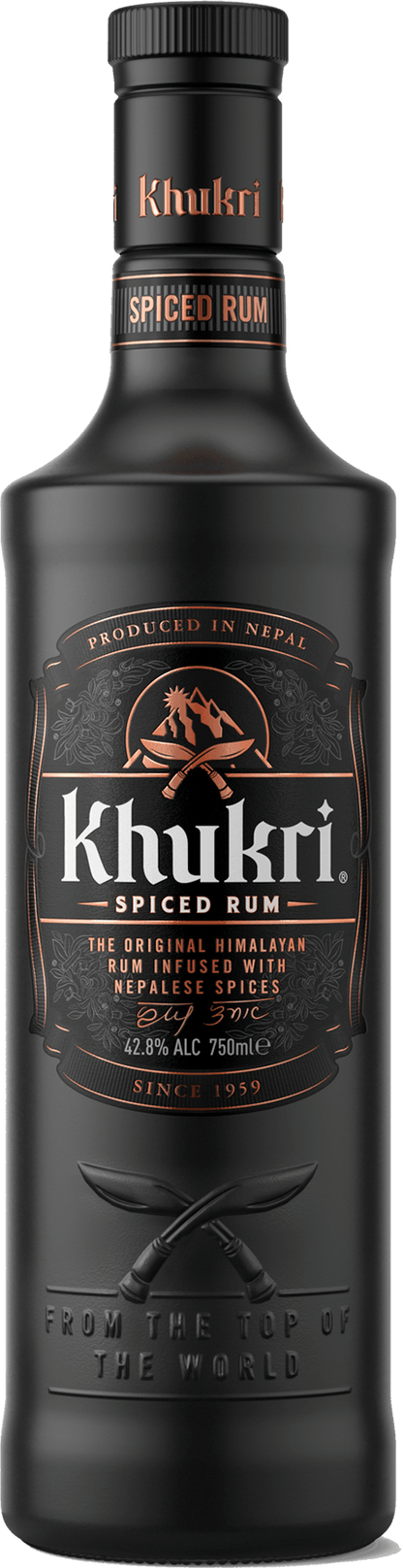 KHUKRI SPICED RUM 750ML – authentic Nepali product available in the UK