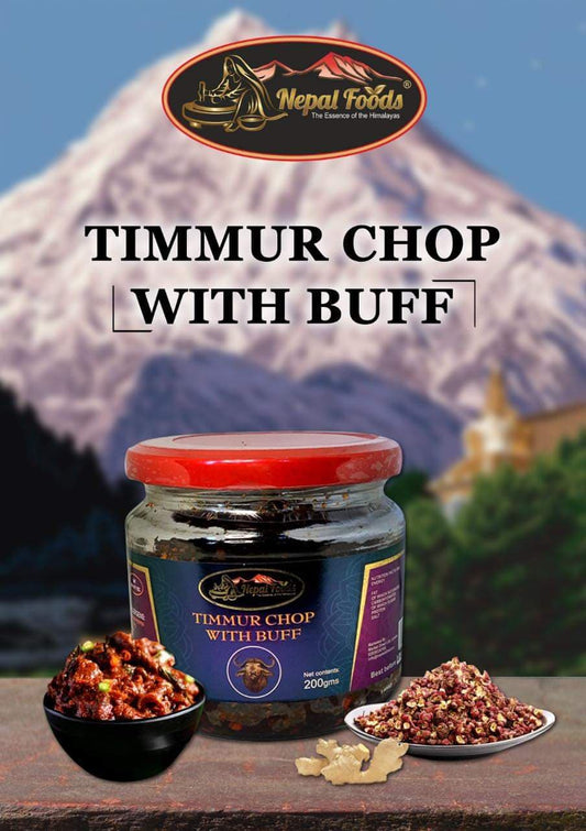 Timmur ko chop with buff 200g – authentic Nepali product available in the UK