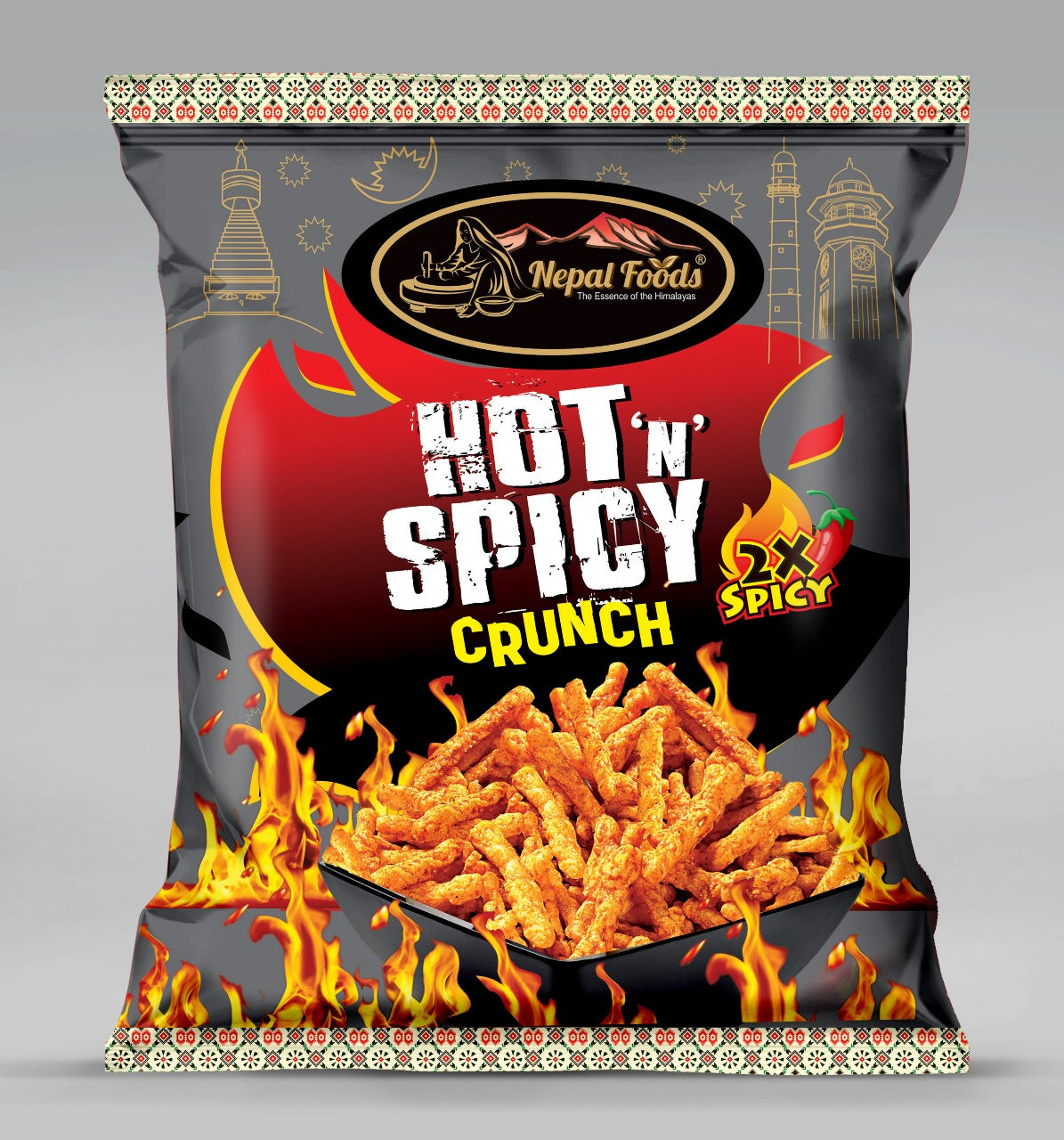 Hot n Spicy Crunch – authentic Nepali product available in the UK